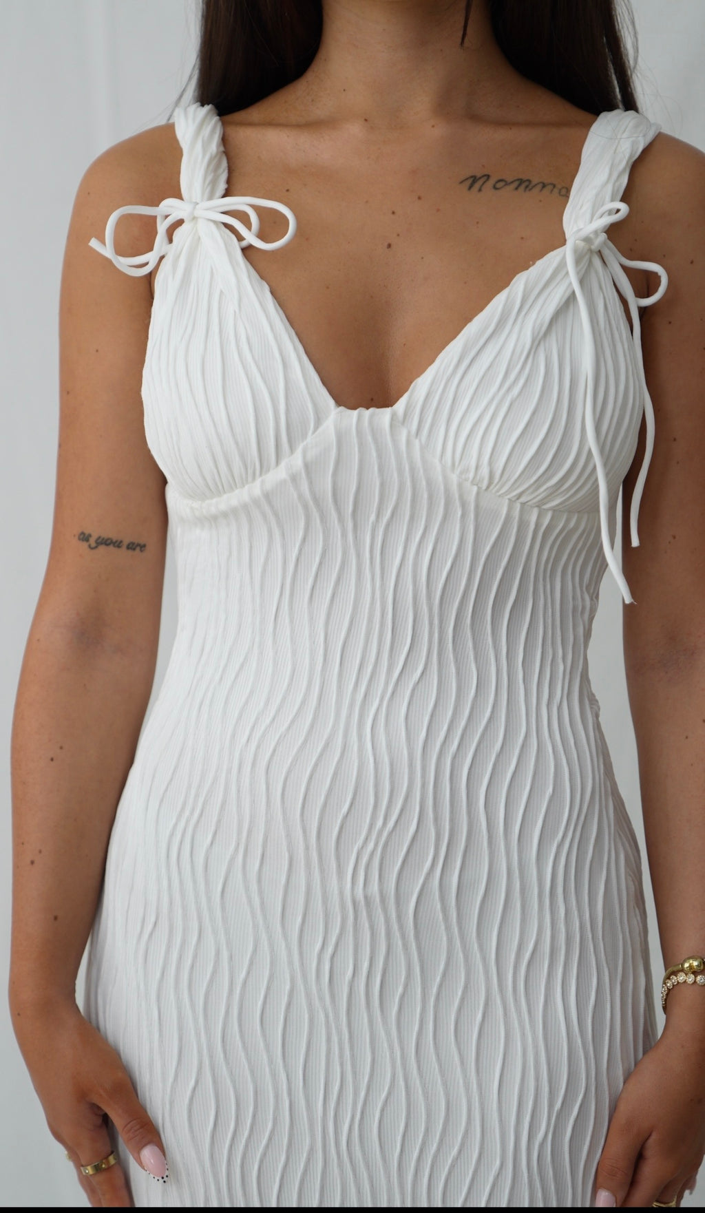 Valencia Maxi Dress Weiß