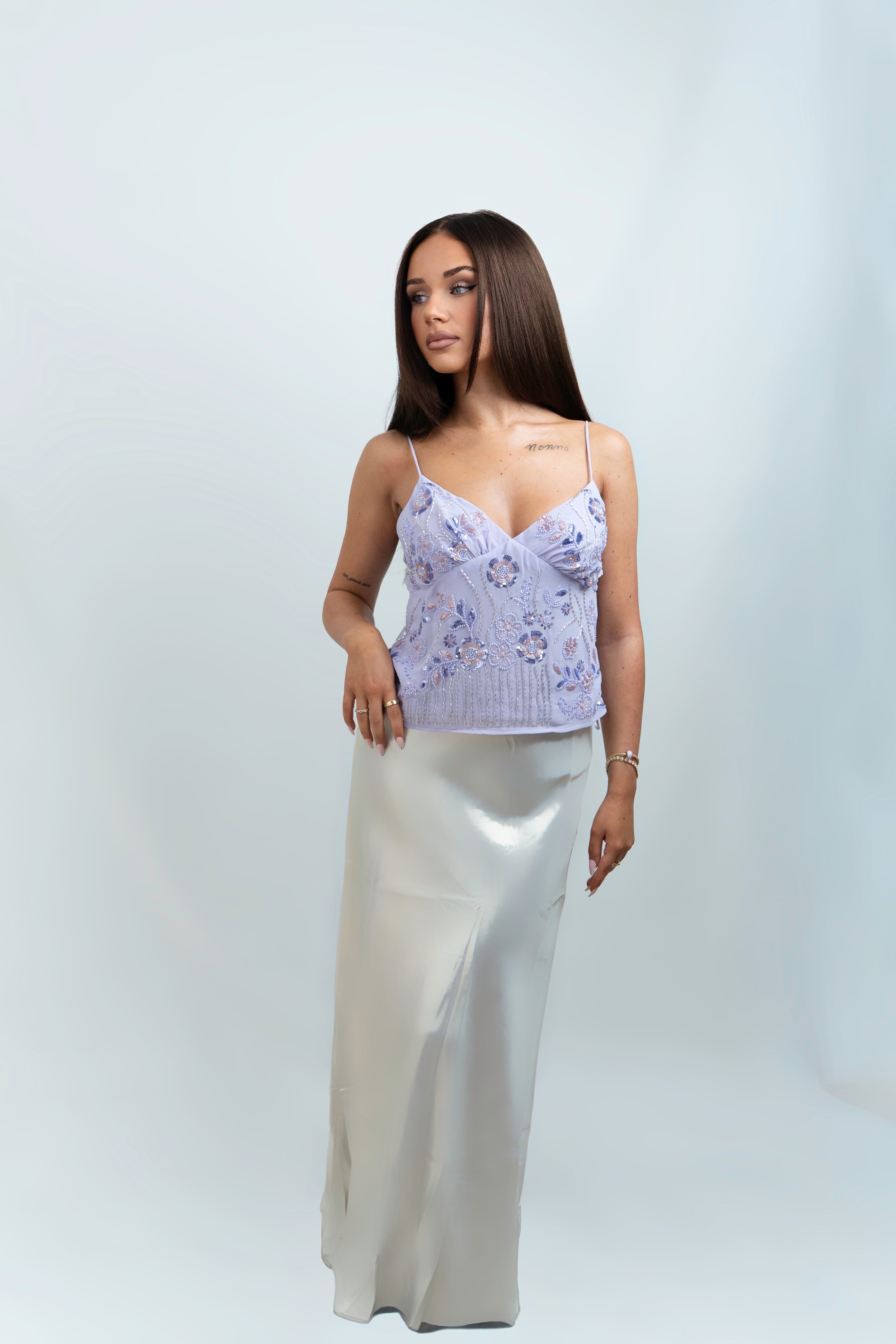 Champagne Satin Rock