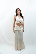 Solea Halterneck Top Beige